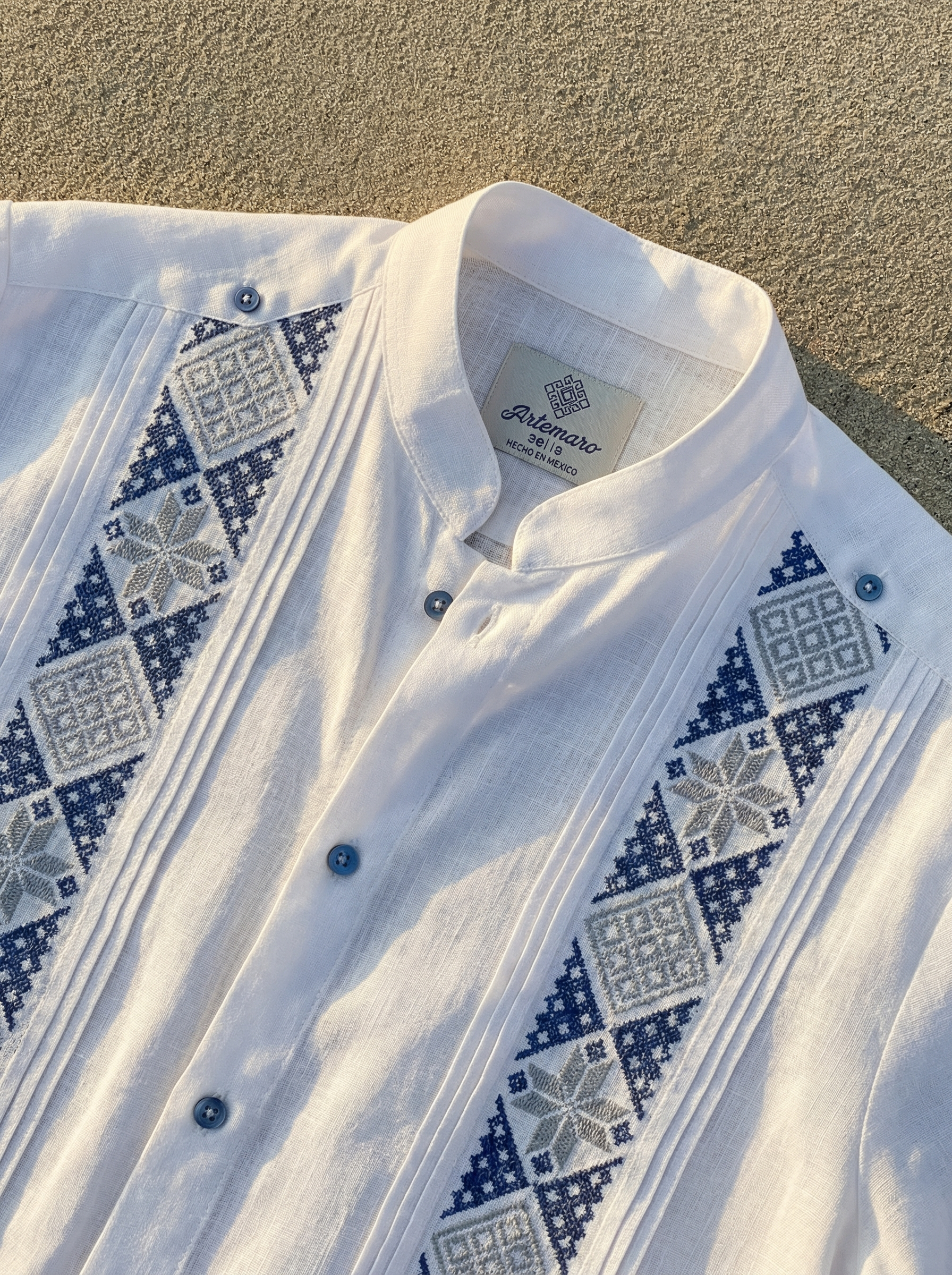 GUAYABERA ADRIAN BLANCA MAO