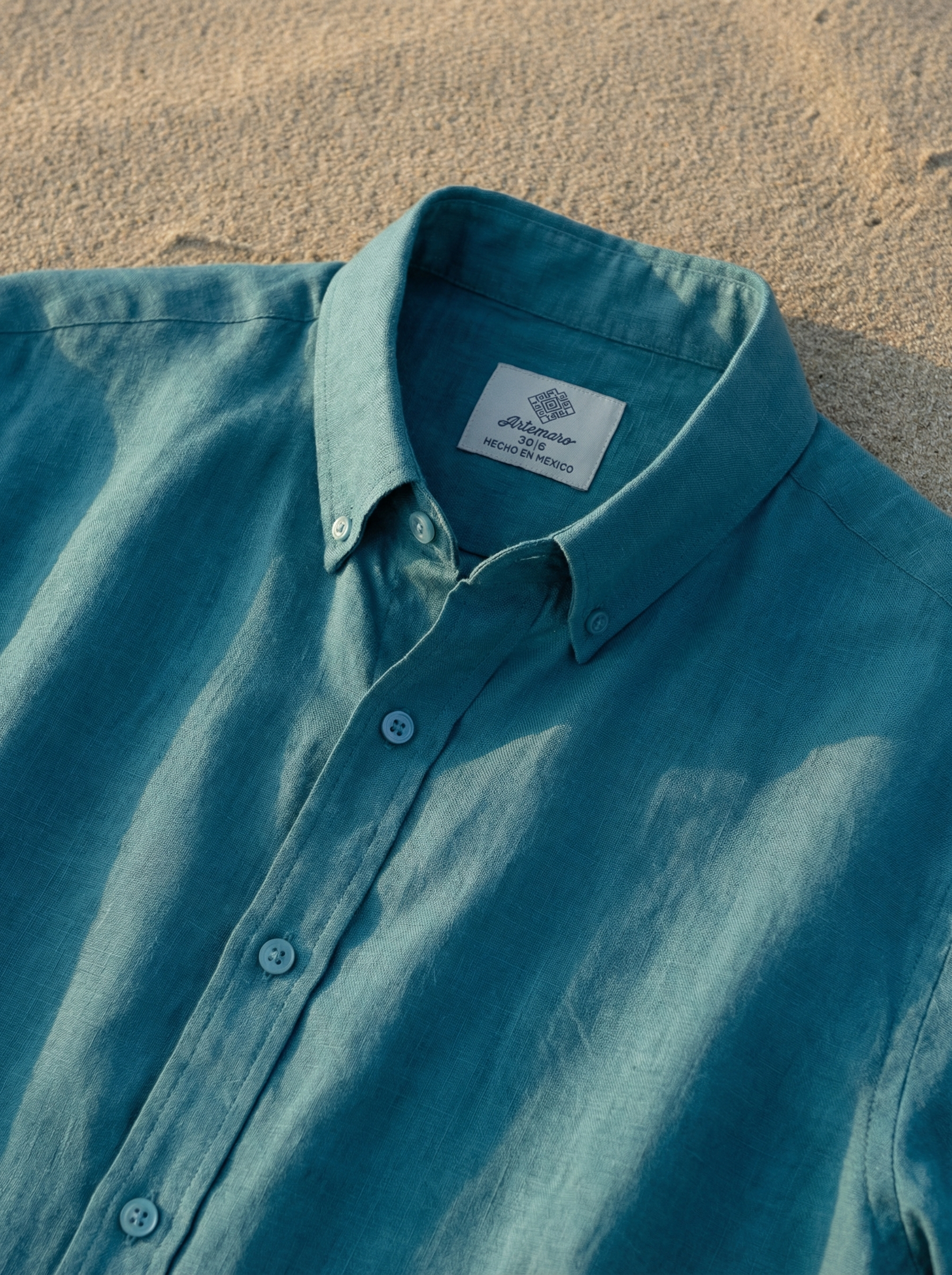 CAMISA OXFORD MENTA