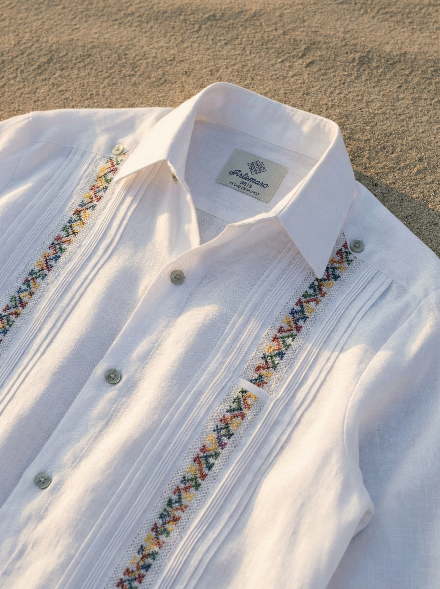 GUAYABERA JOSHUA BLANCA
