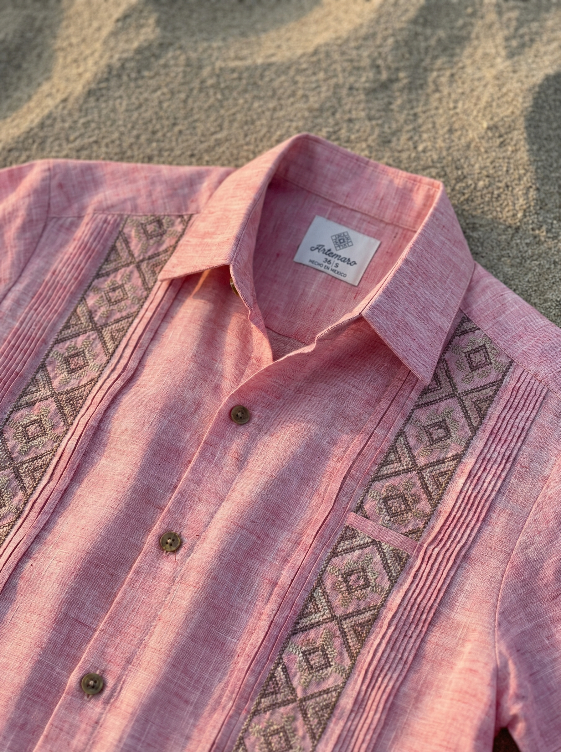 GUAYABERA ANDRÉ ROSA