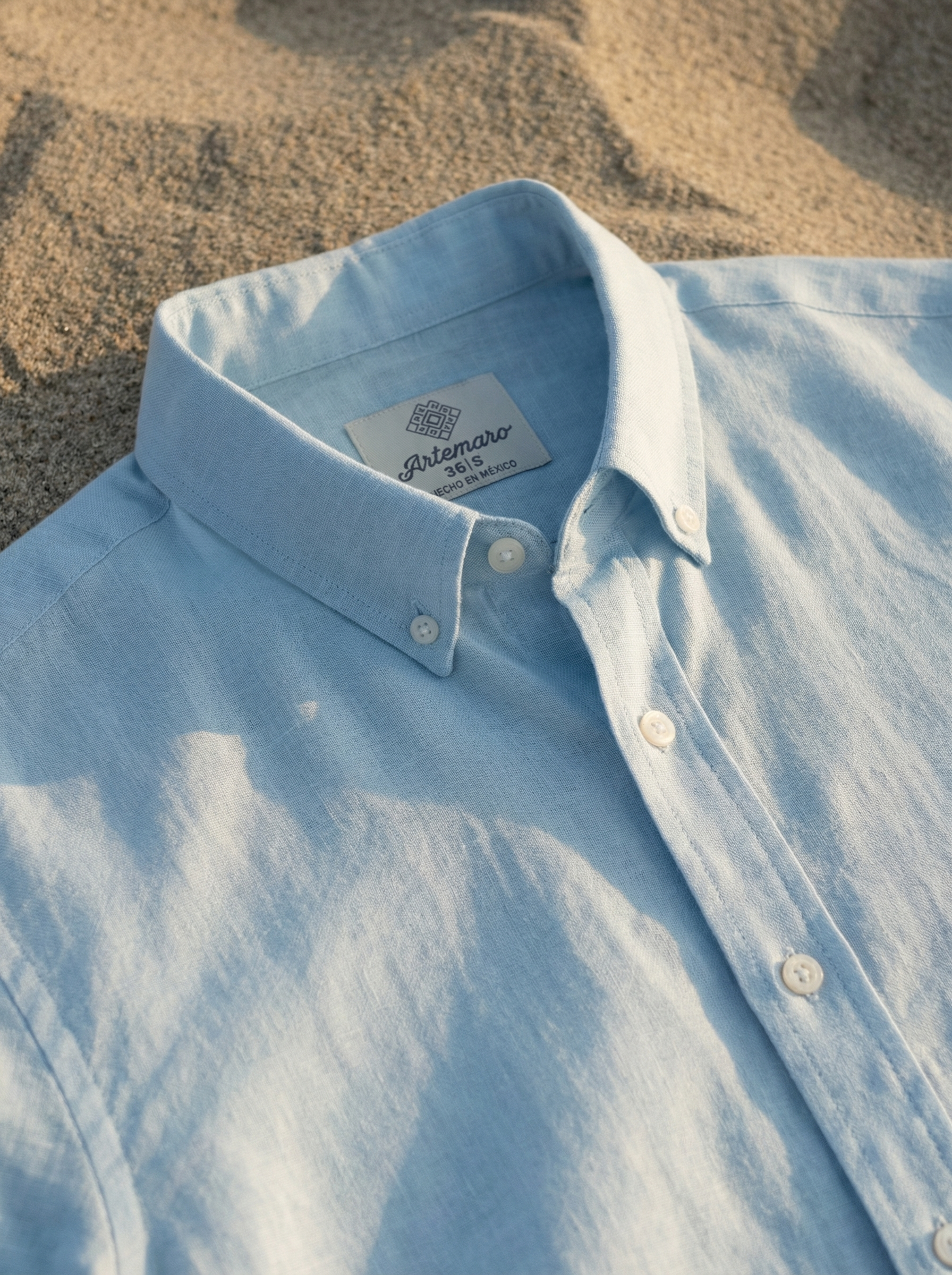 CAMISA OXFORD CIELO
