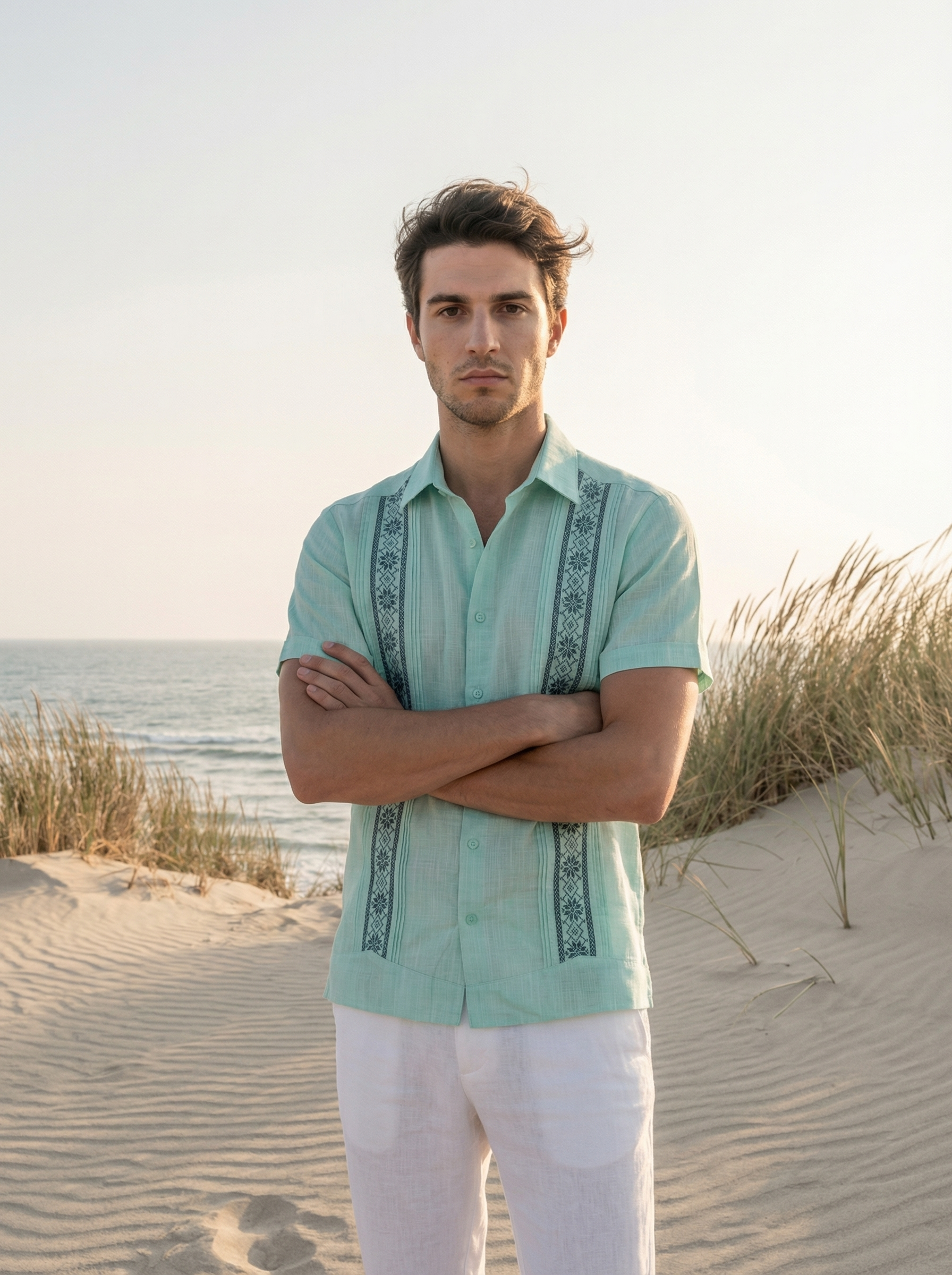 GUAYABERA TULUM AQUA