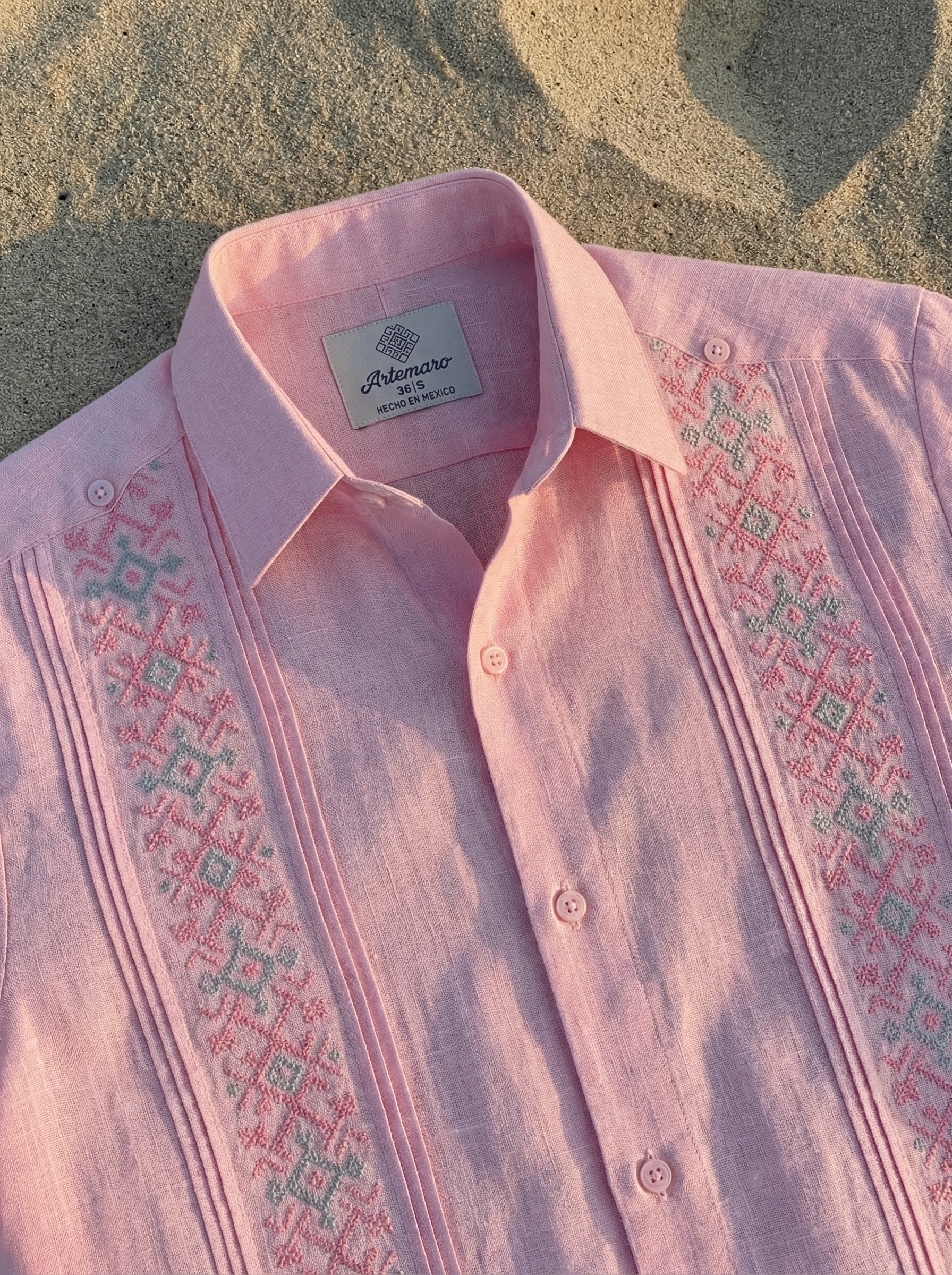 GUAYABERA NAAD ROSA