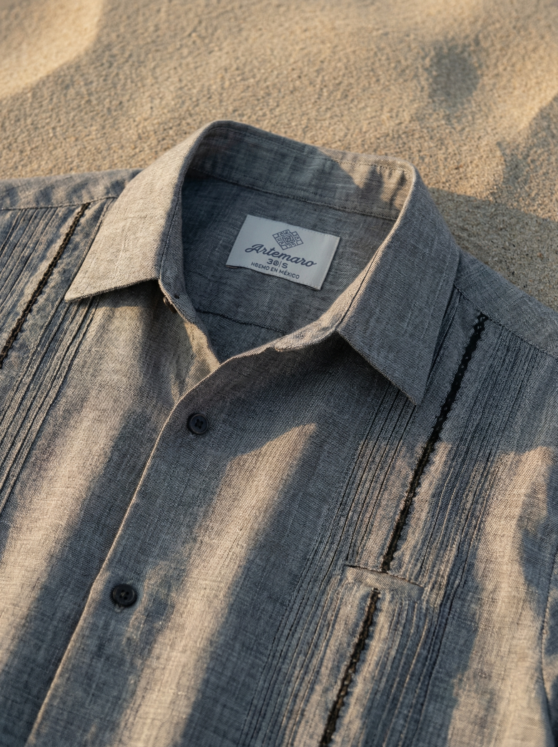 GUAYABERA ESPITA GRIS