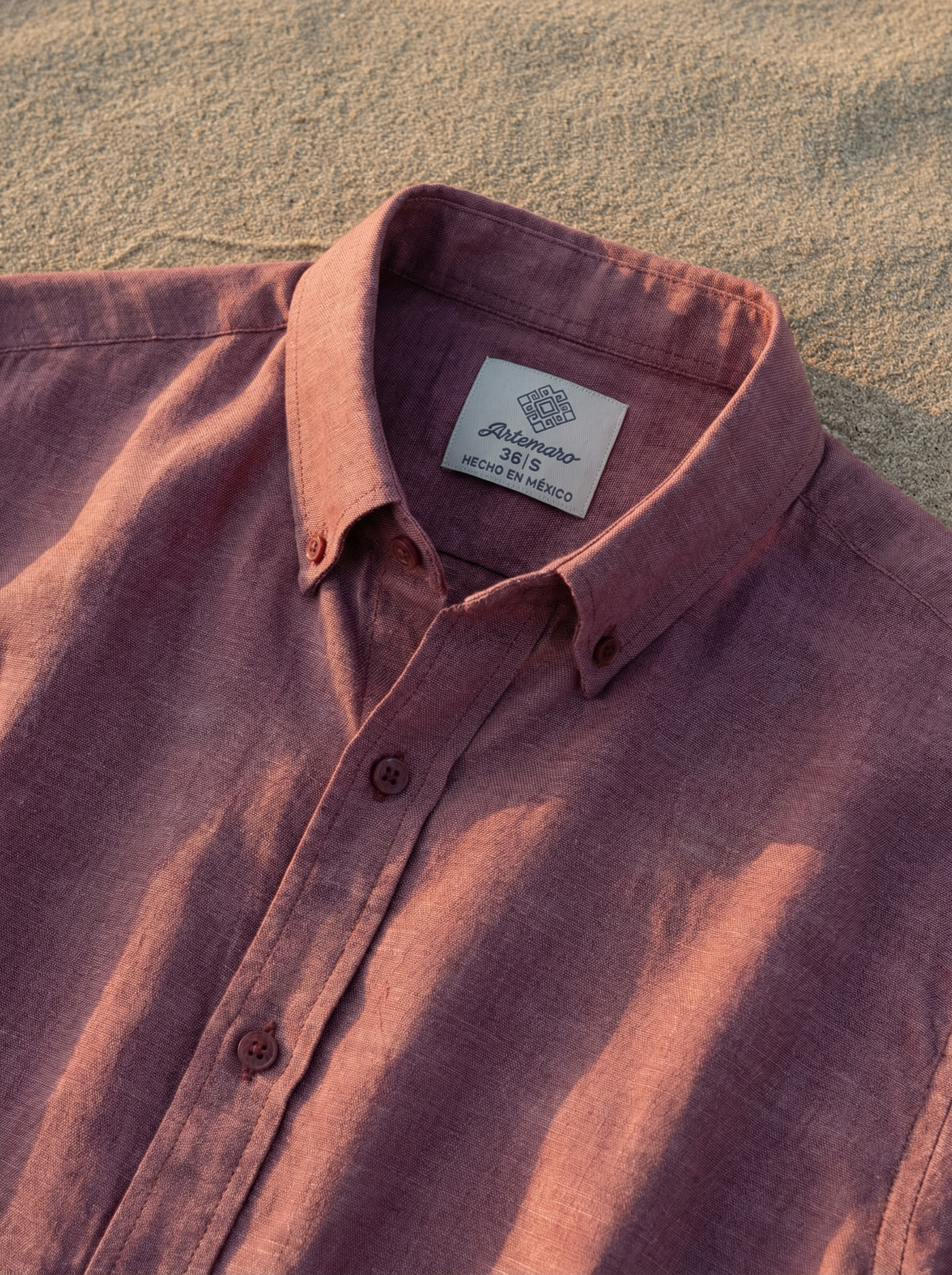 CAMISA OXFORD ENERGY VIOLETA