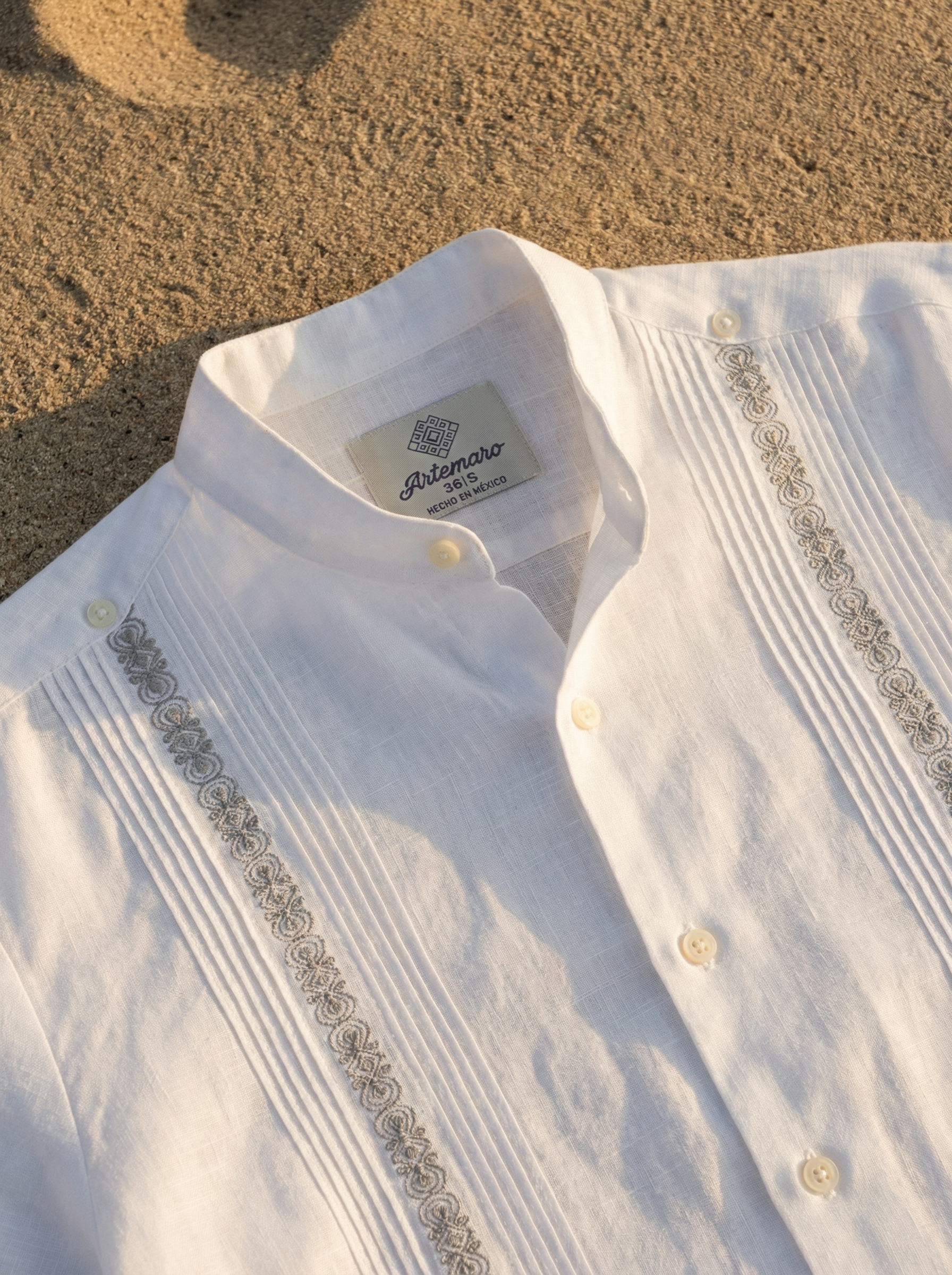 GUAYABERA HOLGUIN GRIS MAO