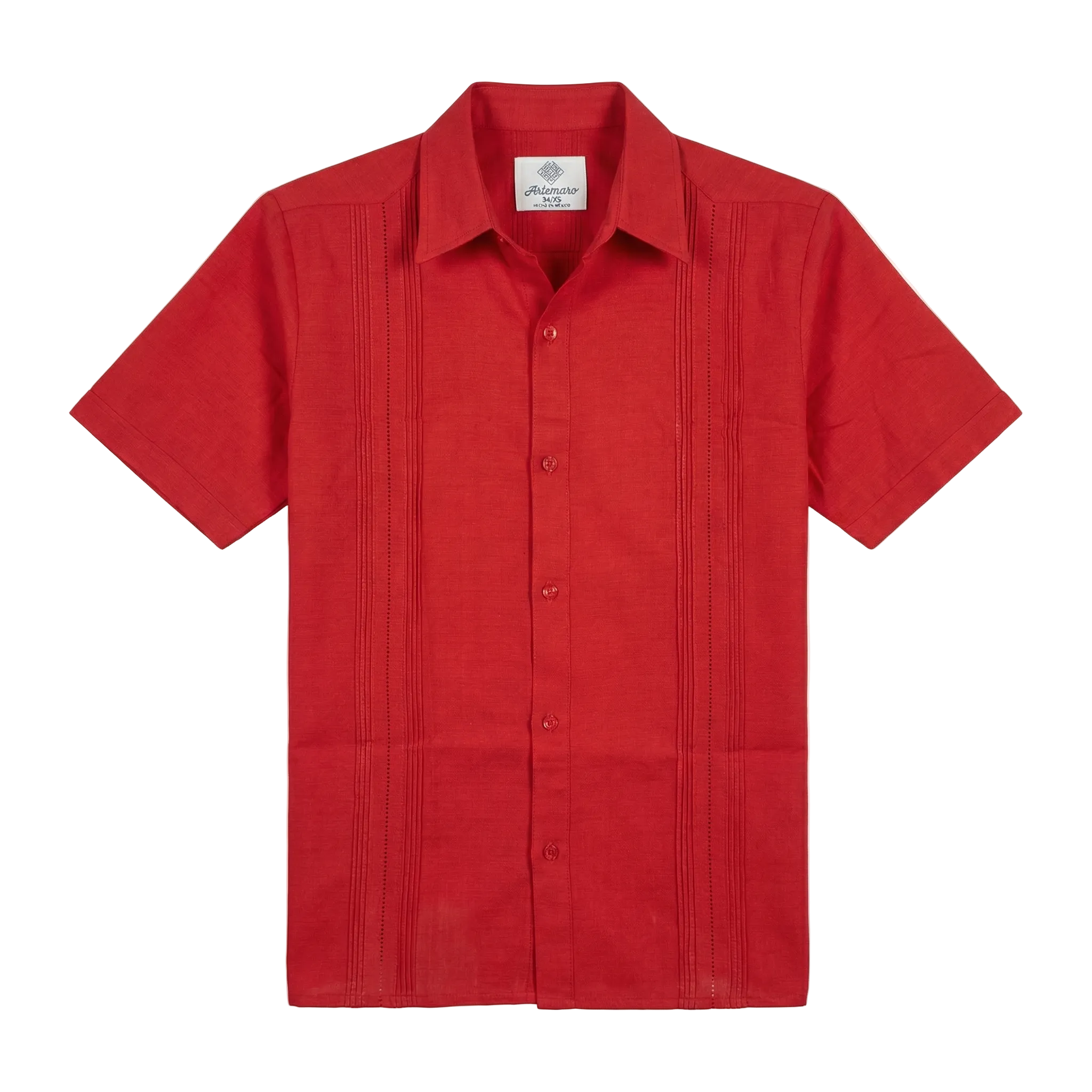 GUAYABERA DIEGO ROJO
