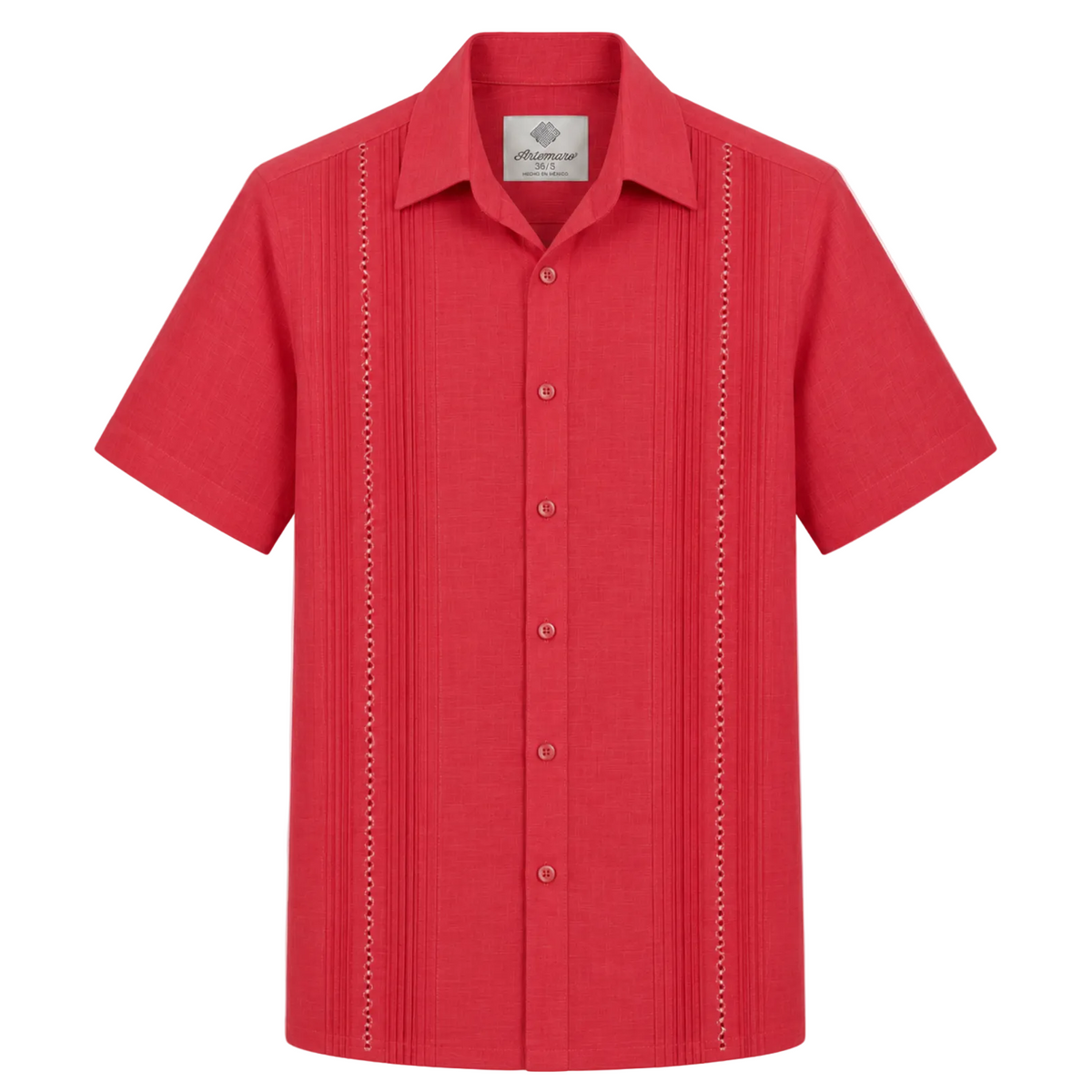GUAYABERA DIEGO ROJO