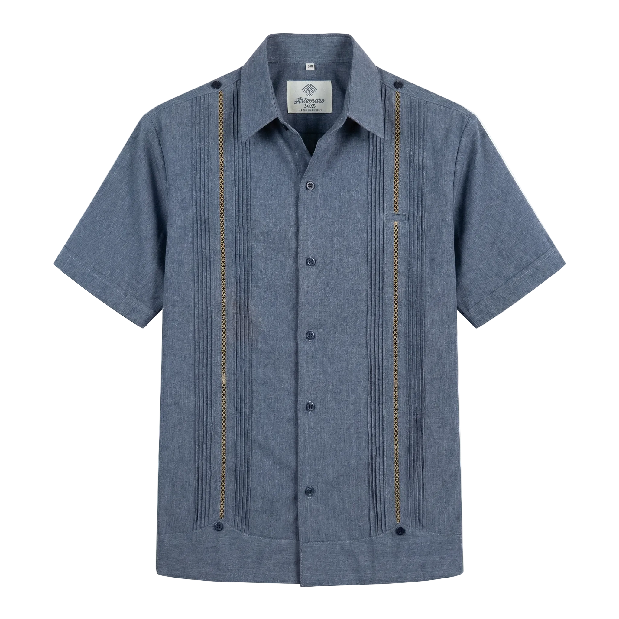 GUAYABERA ESPITA AZUL