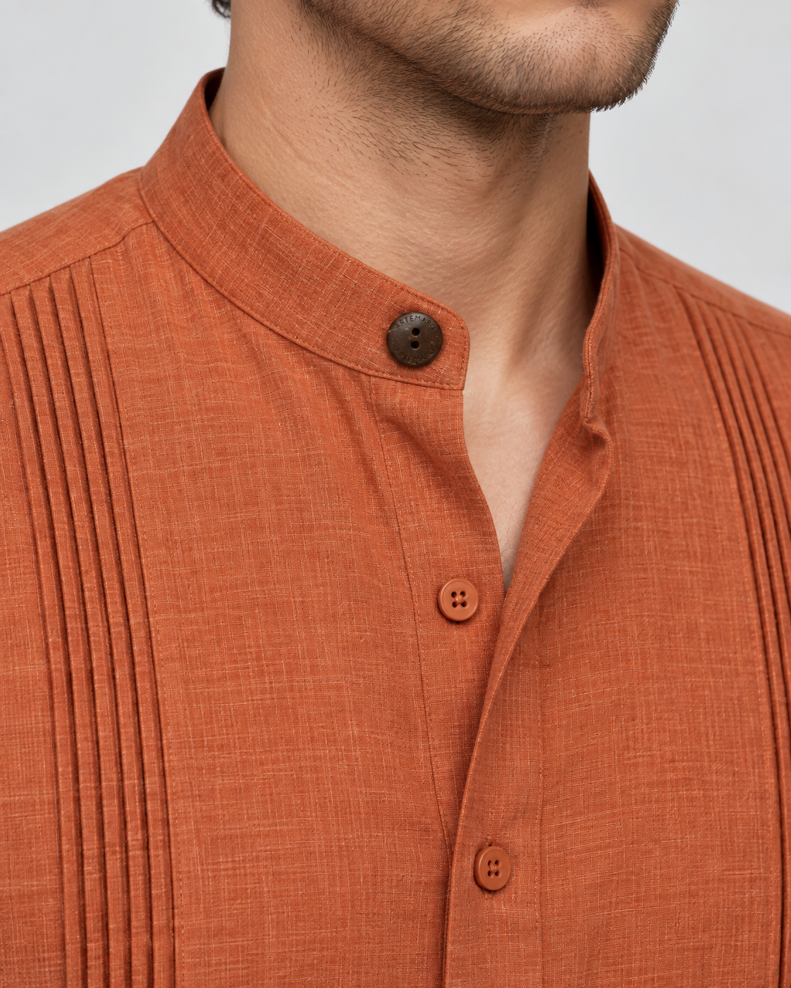 CAMISA MAO ALFORZAS CHEDRON