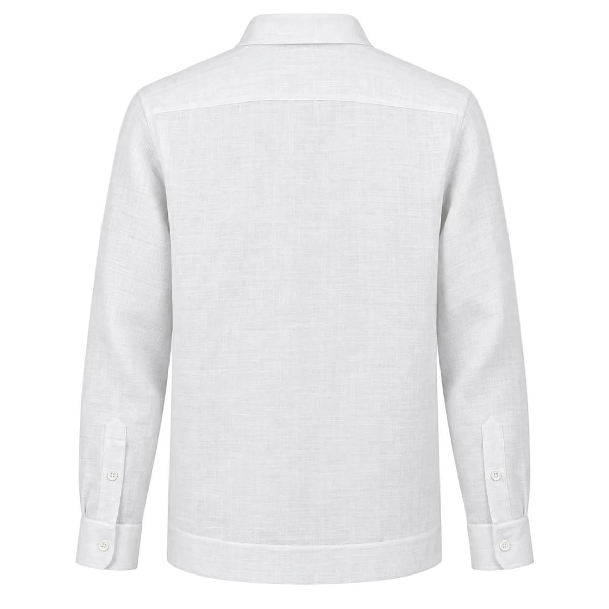 GUAYABERA FRANCO BLANCA