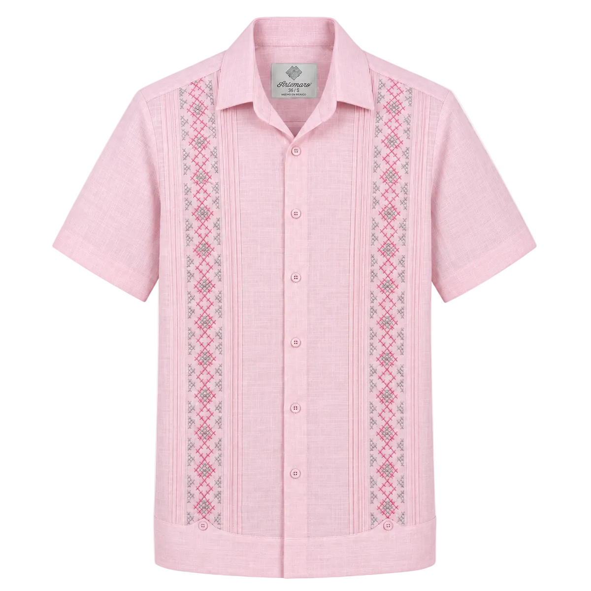 GUAYABERA FRANCO ROSA