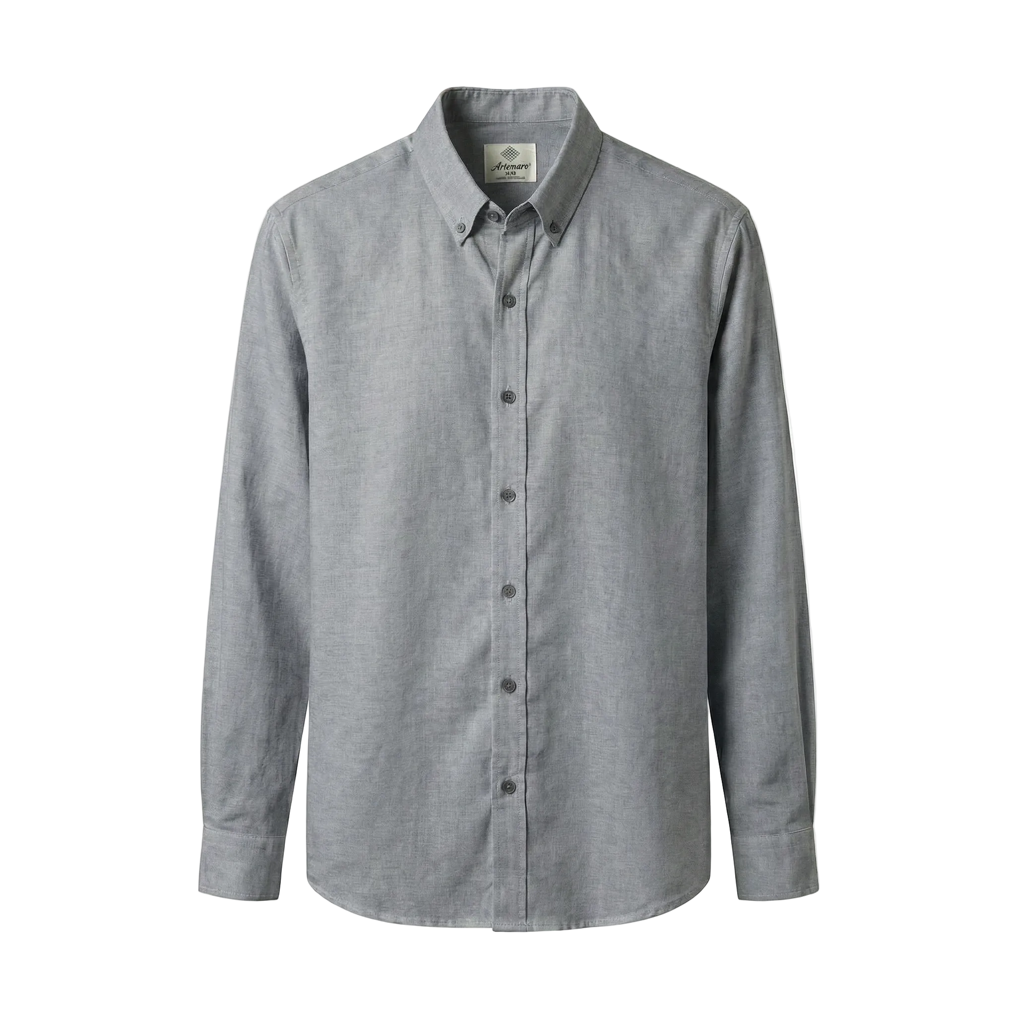 CAMISA OXFORD GRIS ORIGY