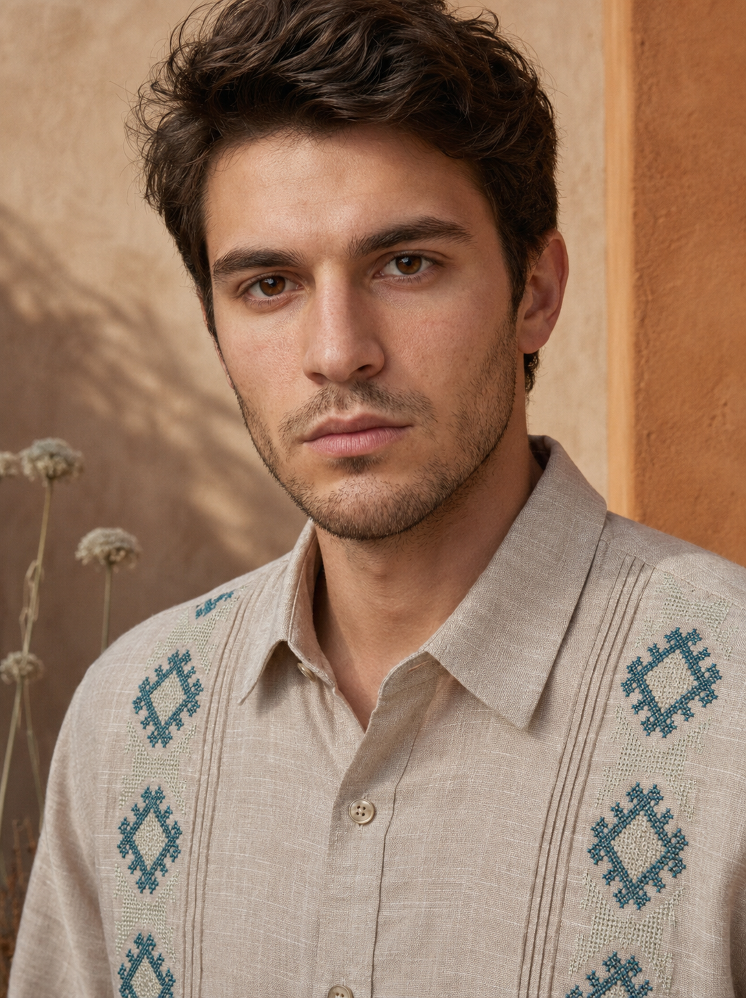 GUAYABERA INTI CAPUCCINO