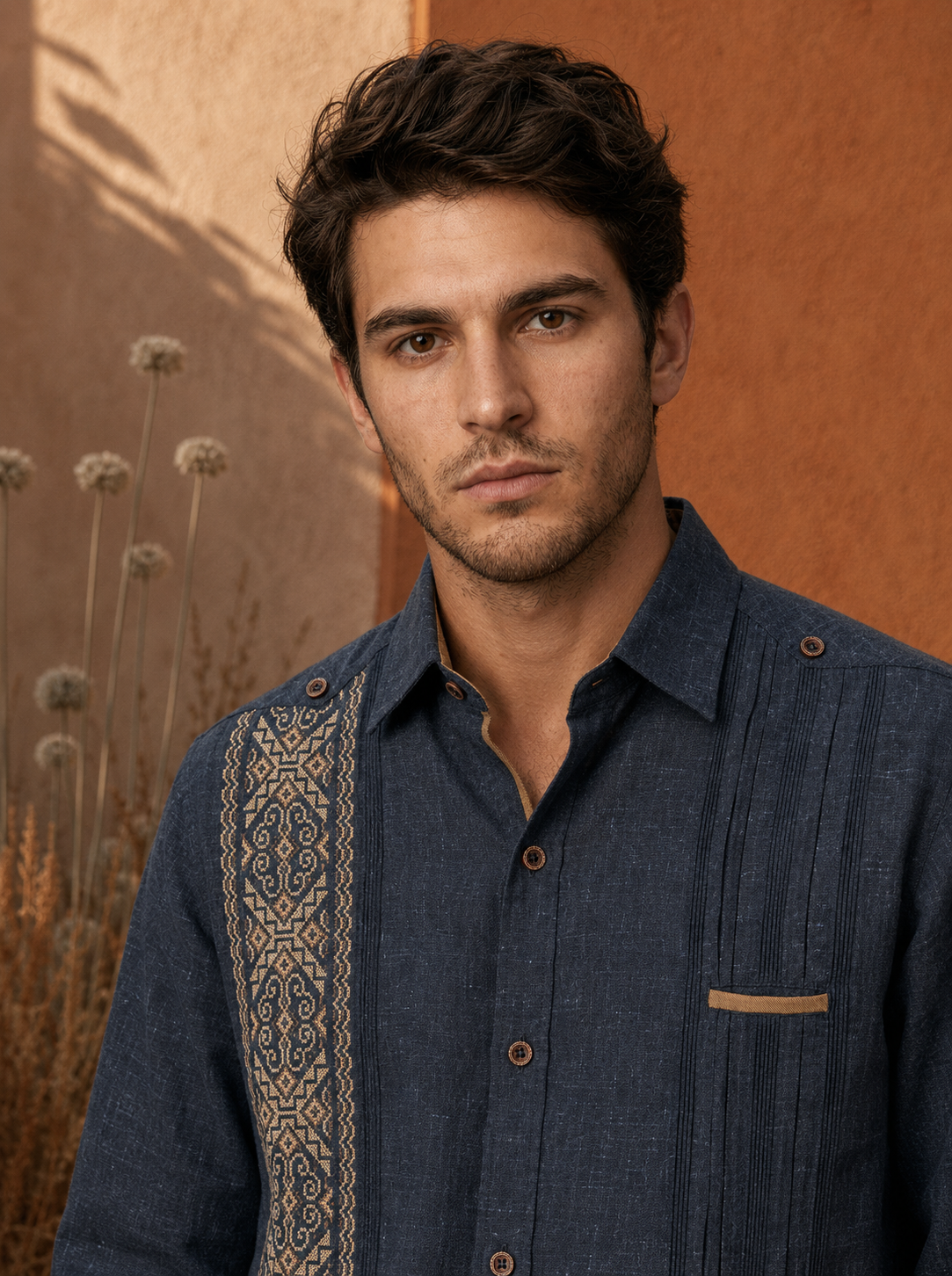 GUAYABERA EX MEZCLILLA
