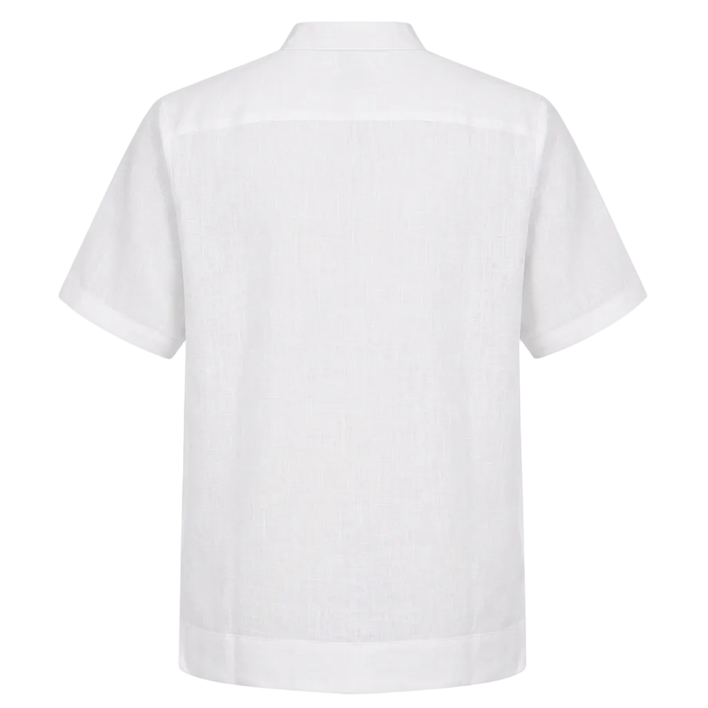GUAYABERA HOLGUIN BLANCA PURO MAO