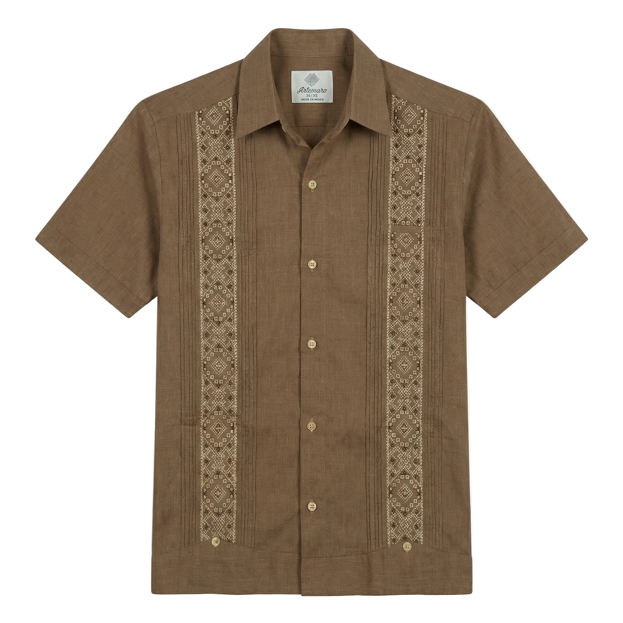 GUAYABERA ITZAE CAFÉ