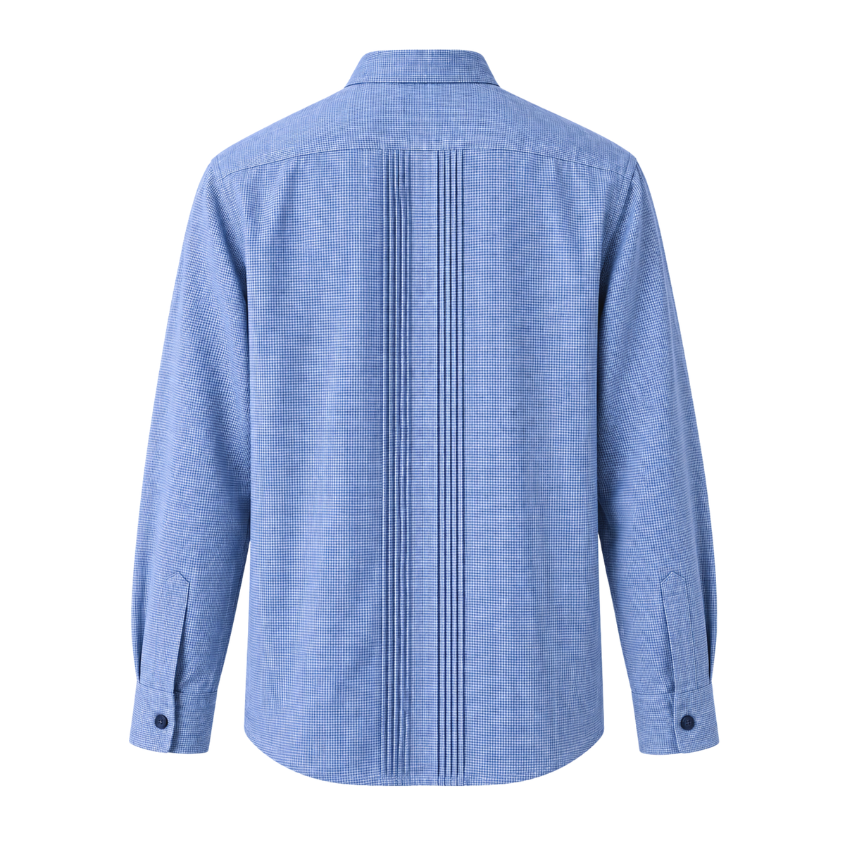 CAMISA MAO ALFORZAS VICK INDIGO
