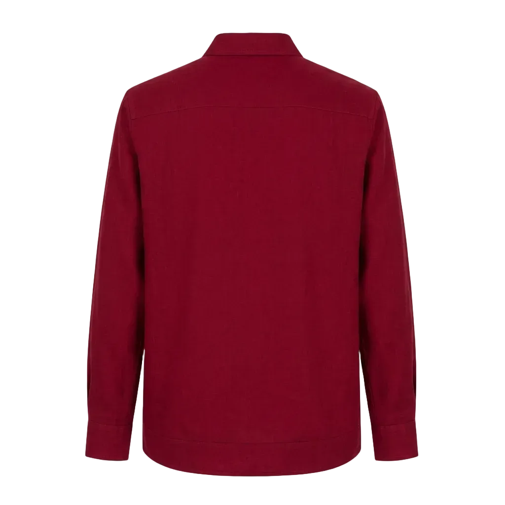GUAYABERA MAYA TINTO