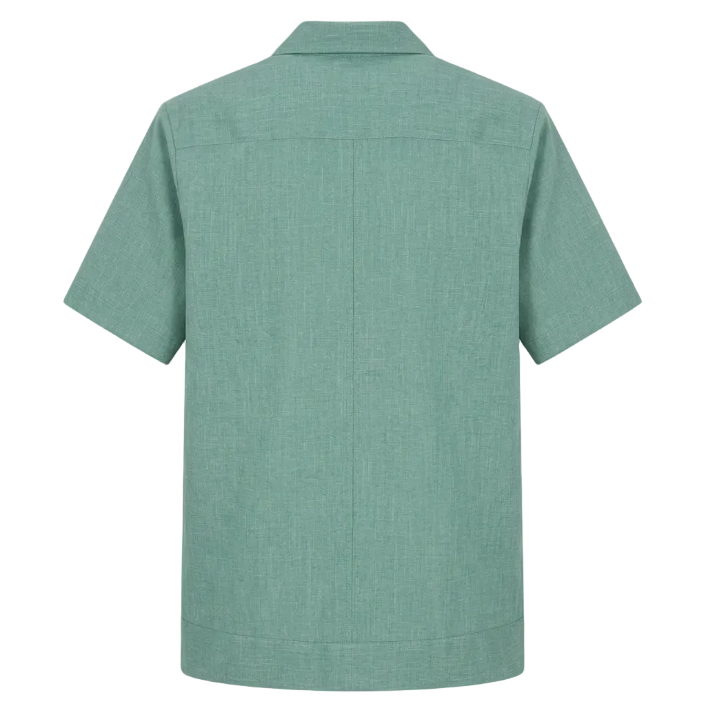GUAYABERA MAYA MATCHA VERDE