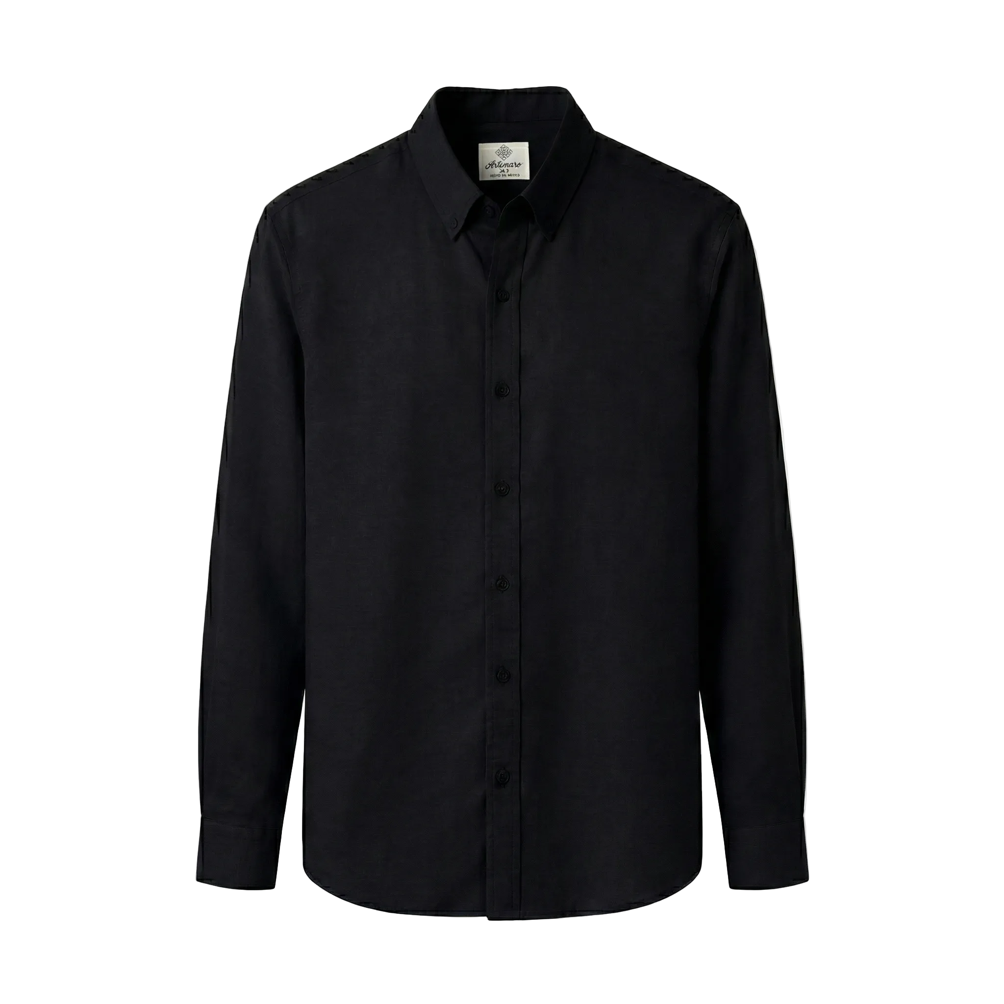 CAMISA OXFORD NEGRA