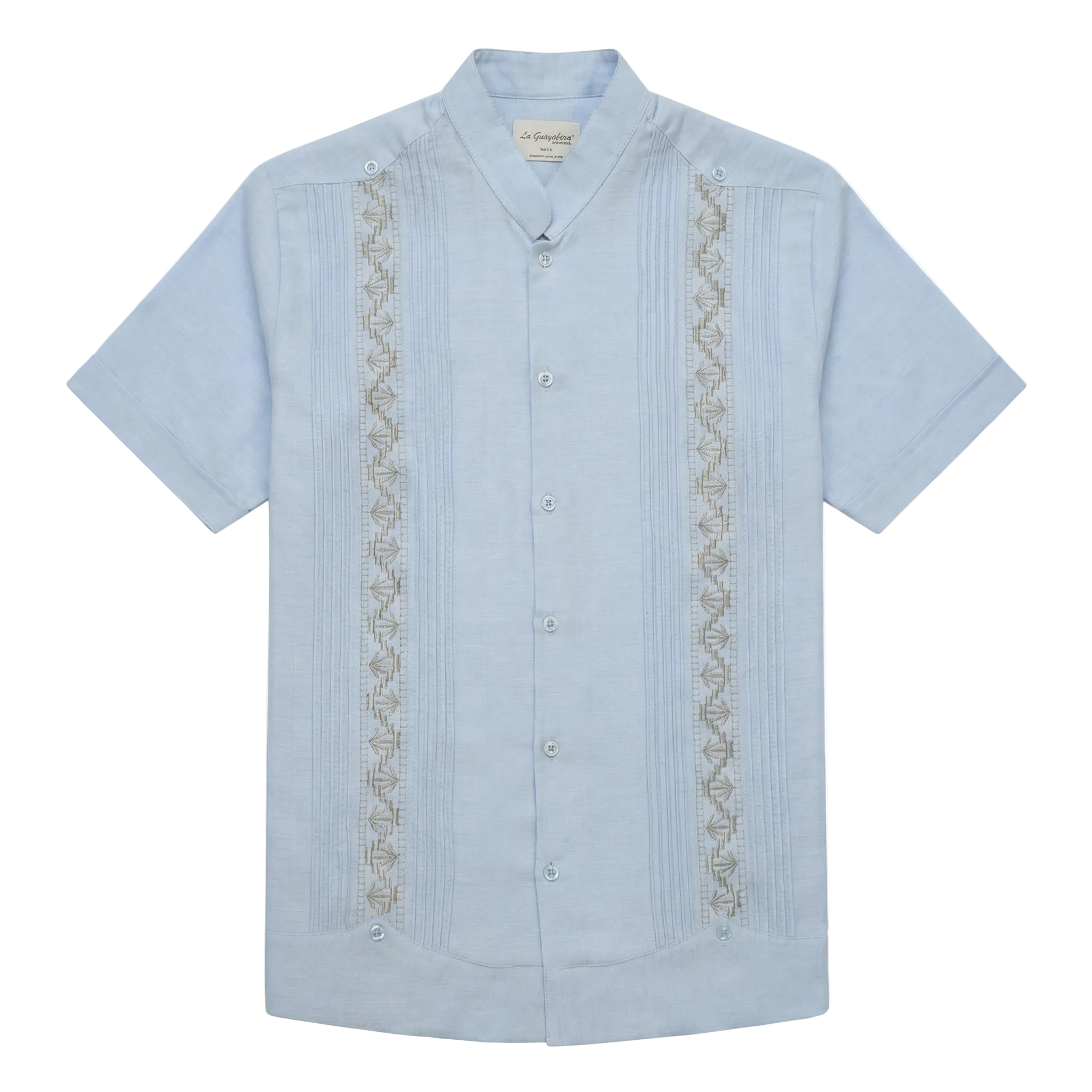 GUAYABERA PALMA CELESTE MAO