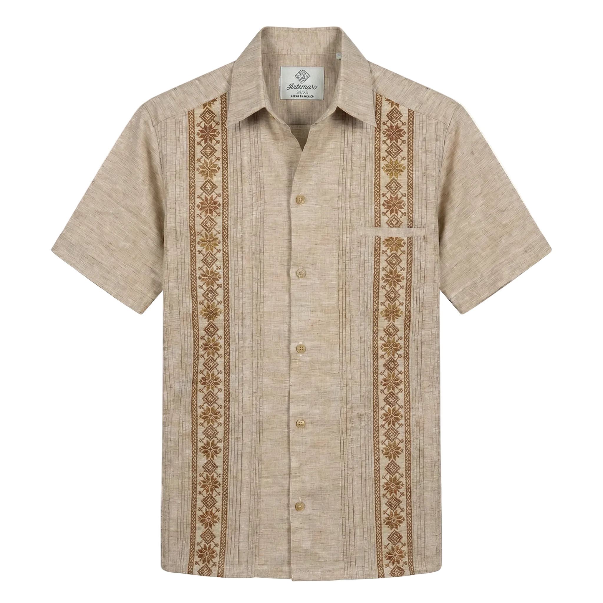GUAYABERA TULÚM MIEL