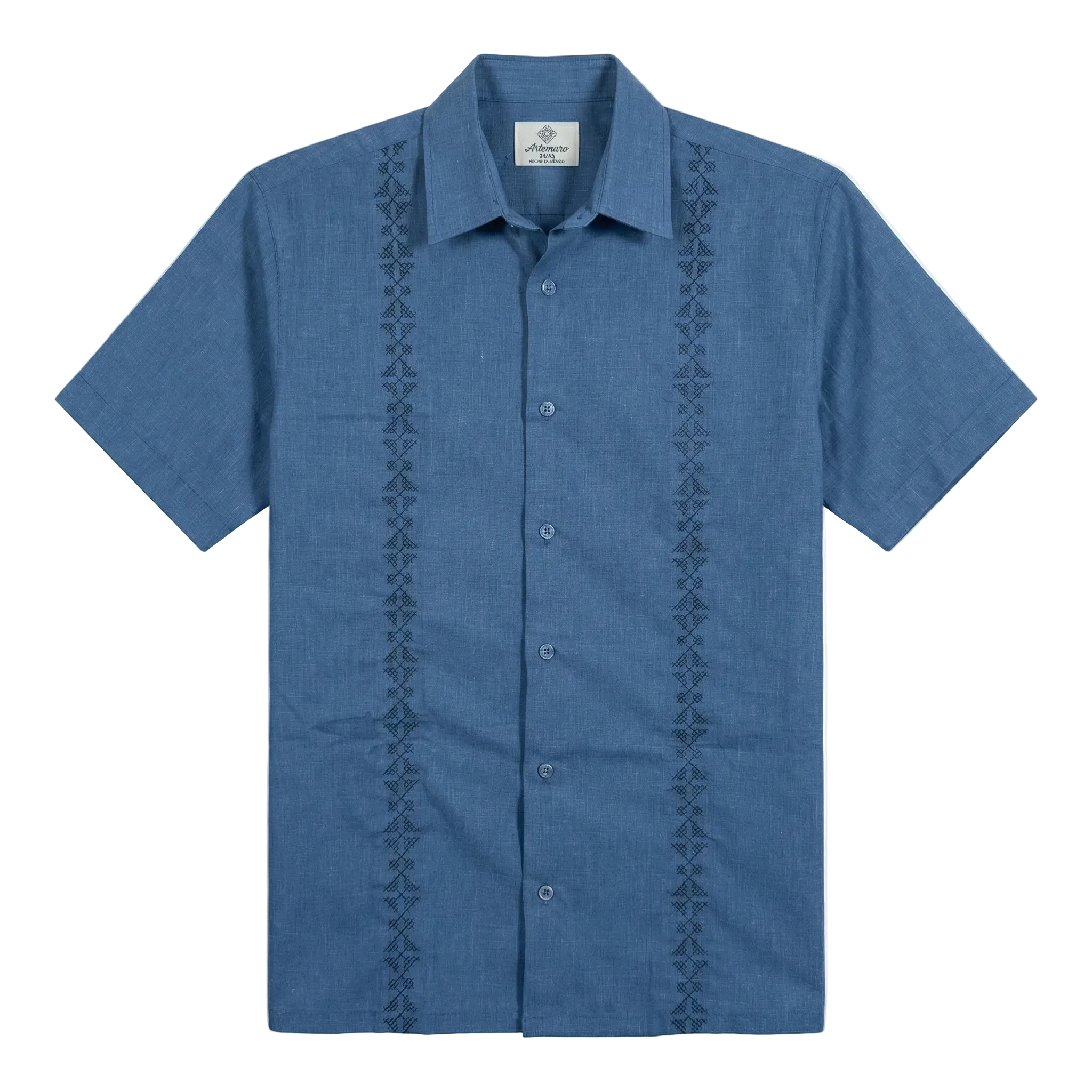 GUAYABERA XCARET AZUL