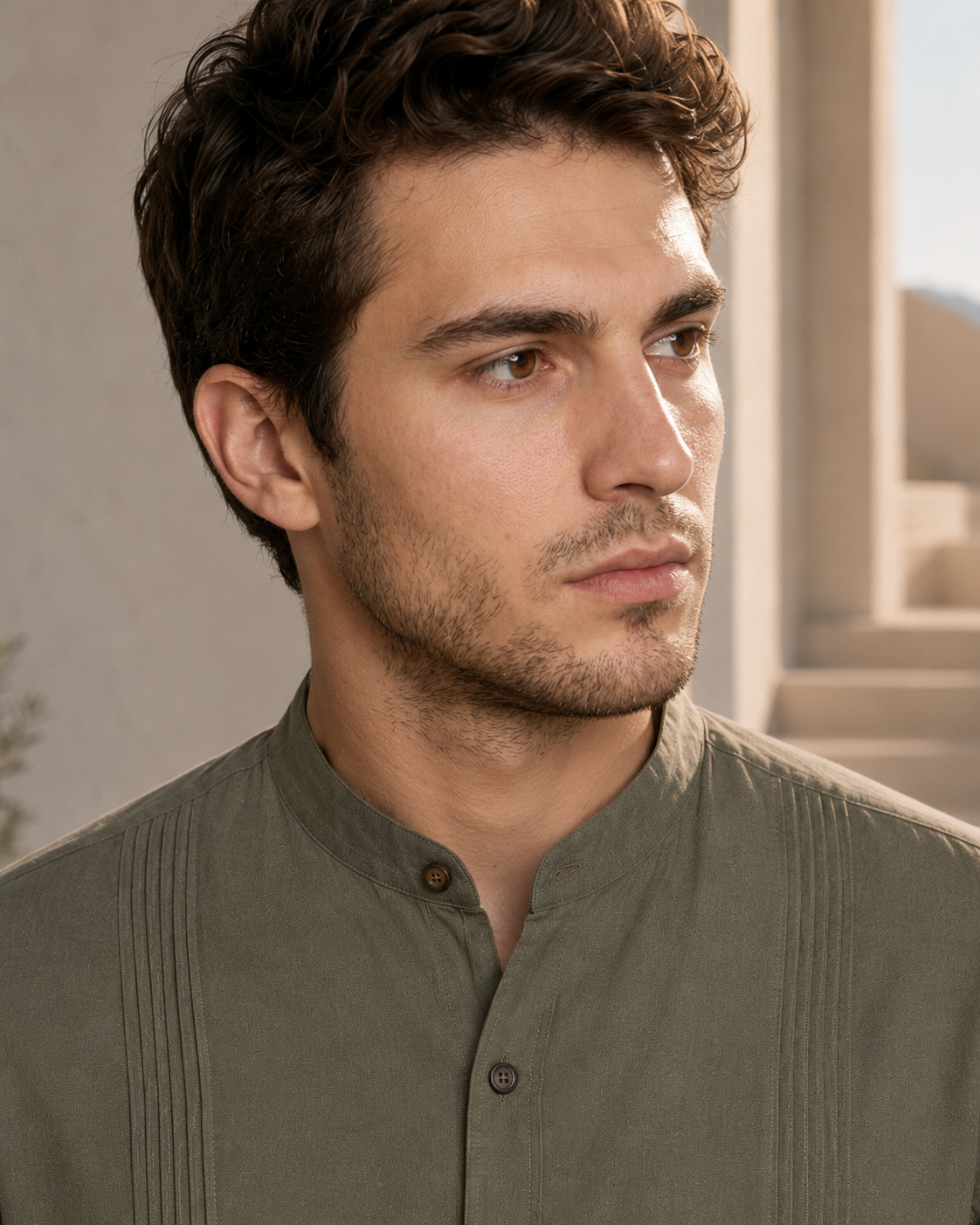 CAMISA MAO ALFORZAS MILITAR