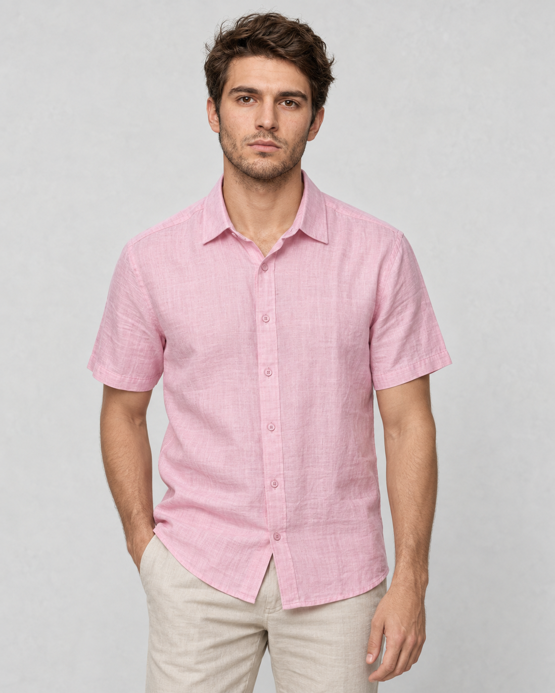 CAMISA CHAZARILLA ROSA