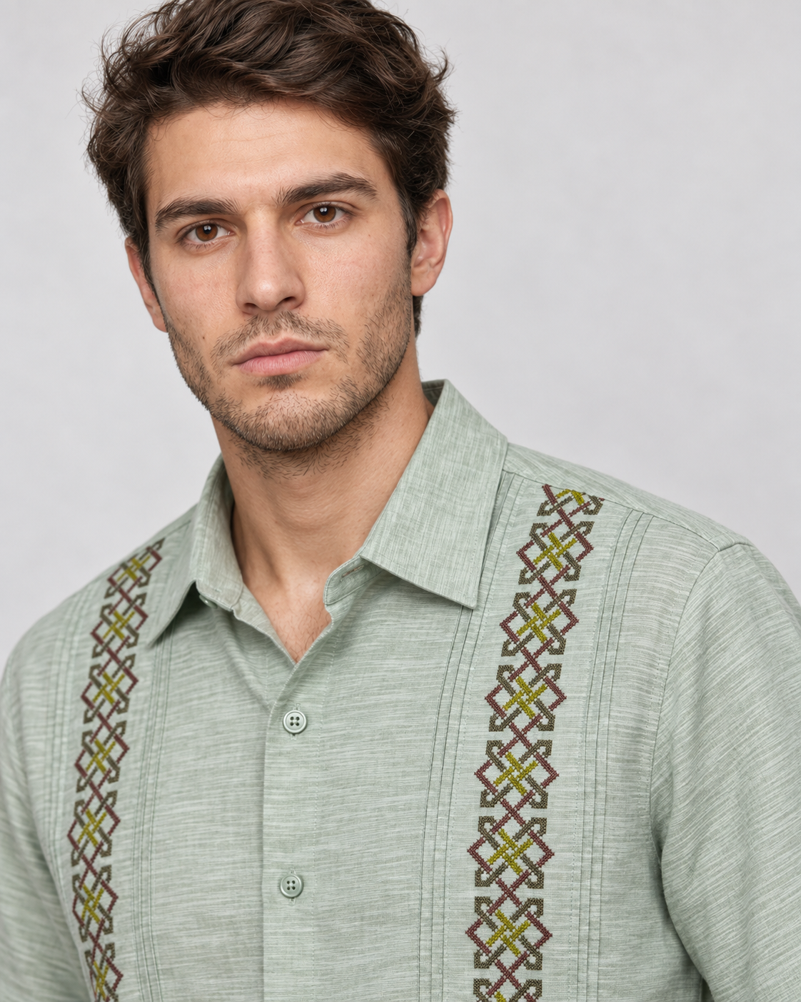 GUAYABERA AGAVE VERDE