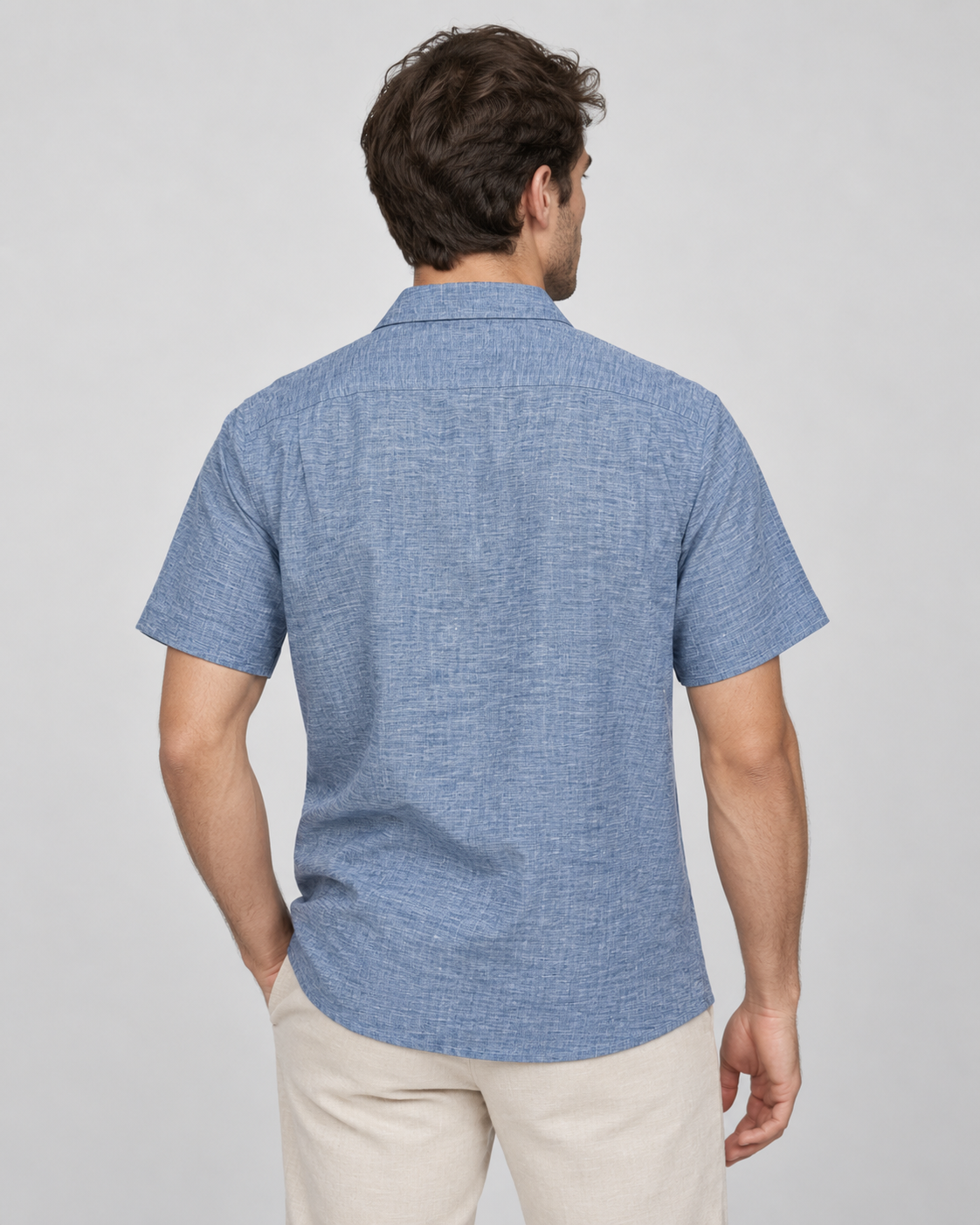 GUAYABERA ANDRÉ BLUE BERRY