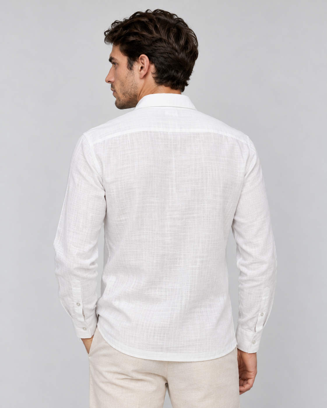 GUAYABERA CONSTELACIÓN BLANCA