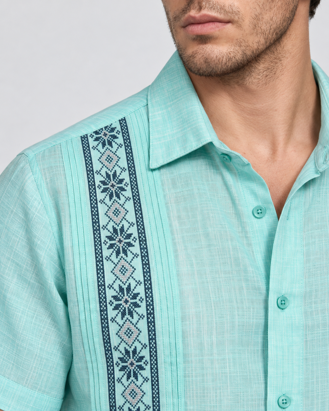 GUAYABERA TULUM AQUA