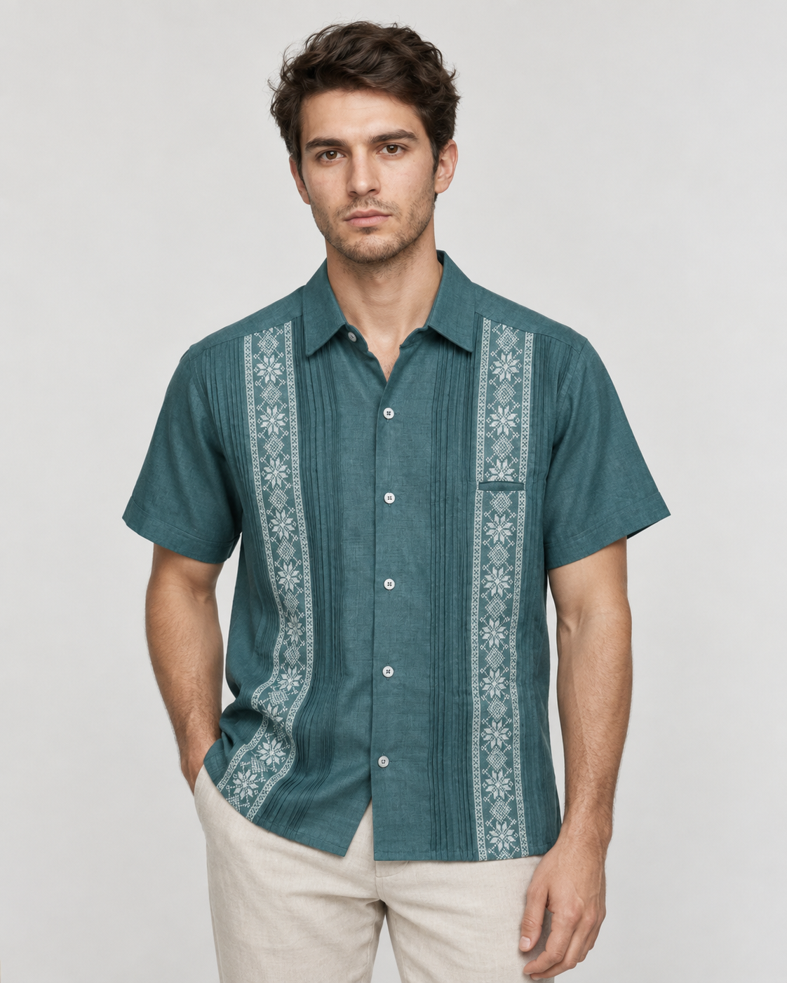 GUAYABERA TULUM ESMERALDA