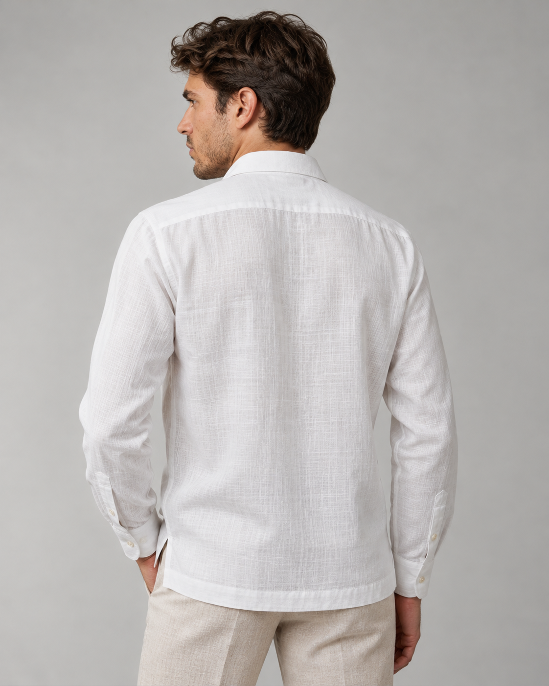 GUAYABERA YUCATECO BLANCA